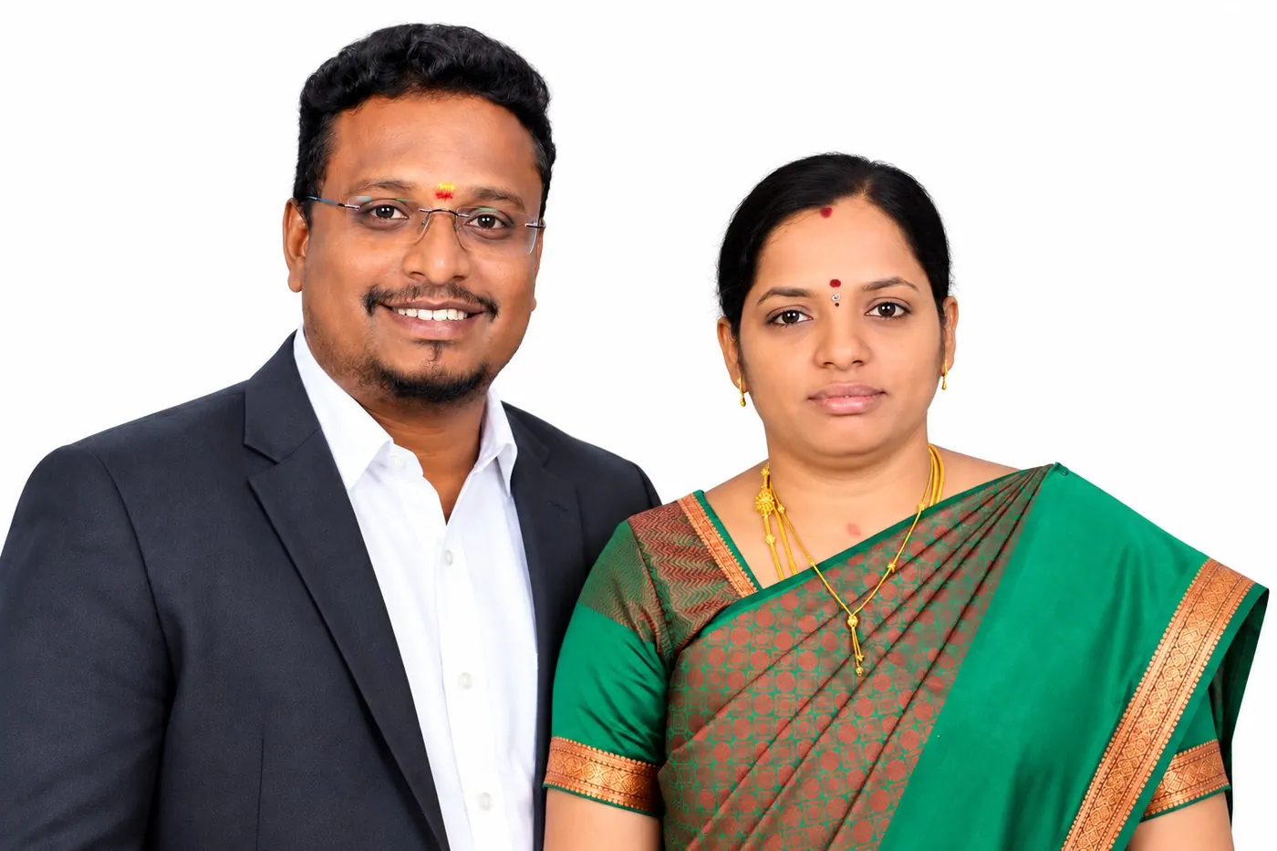 Mr E. Prabu, Founder and Managing Director, with Mrs P. Jayanthisankari, Director