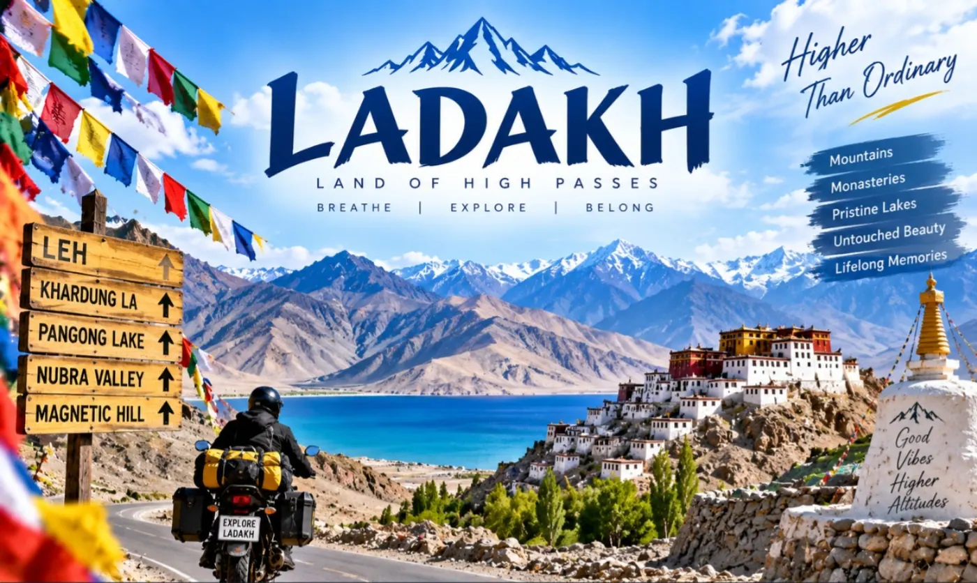 Travel view of Ladakh