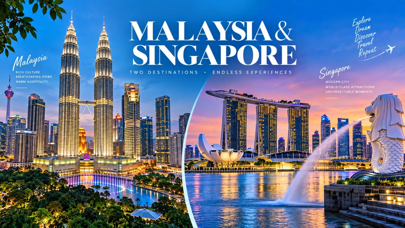 Travel view of Malaysia & Singapore