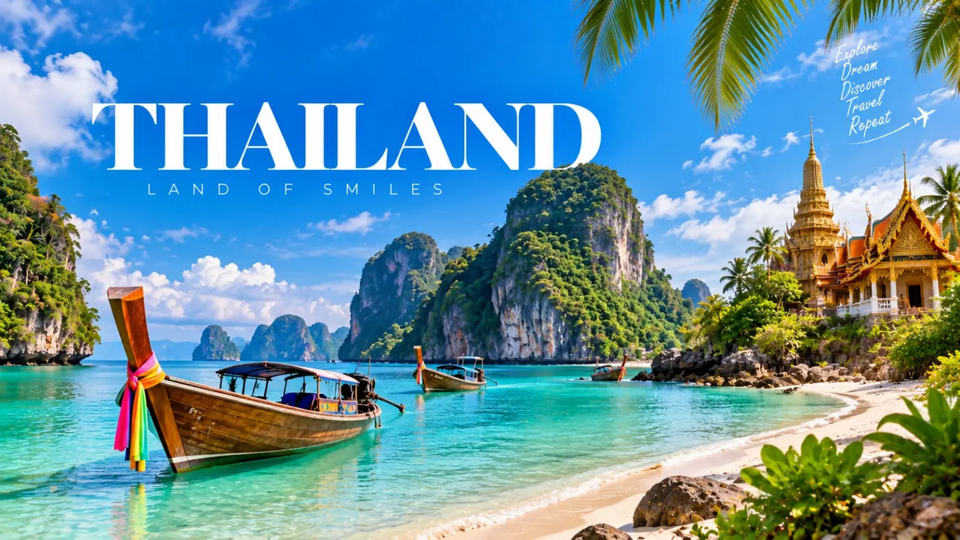 Travel view of Thailand