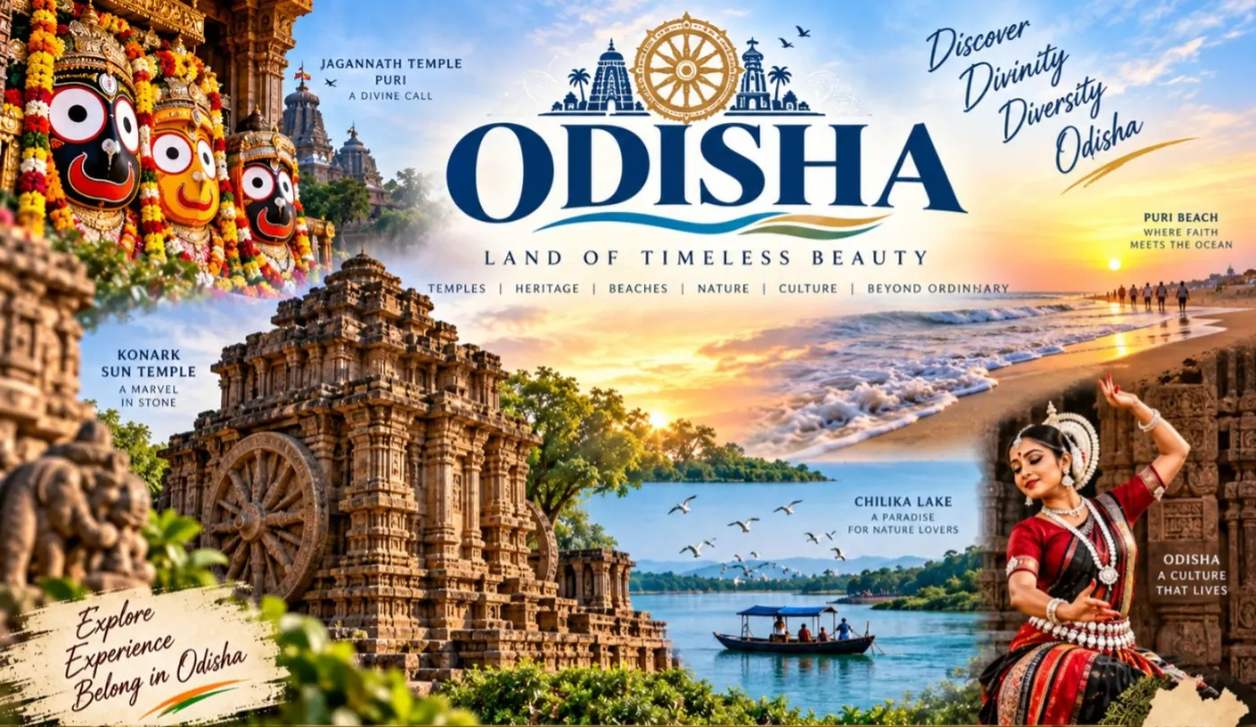 Travel view of Odisha
