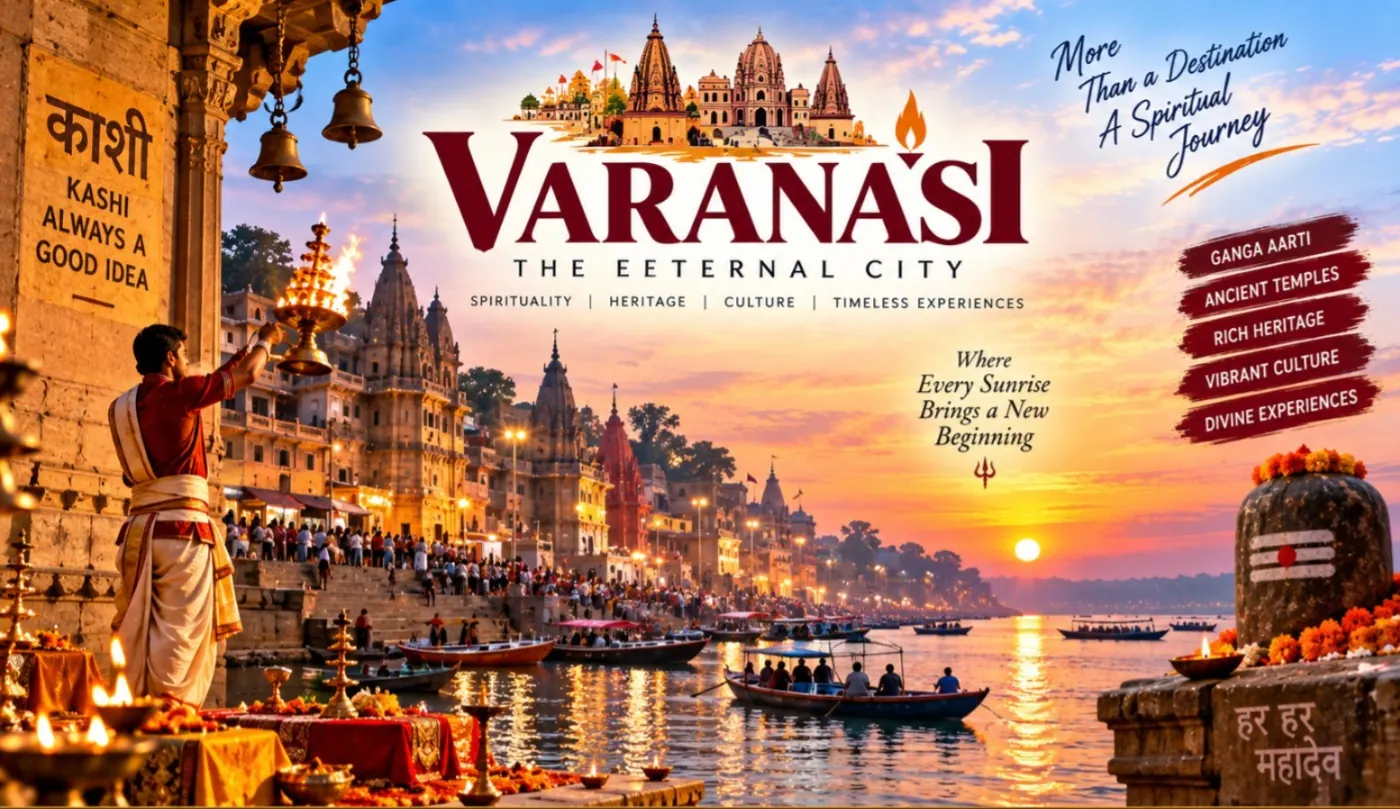 Travel view of Varanasi